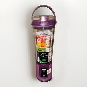 NEW Ninja Blast Purple 18oz Portable Cordless Blender NWOB